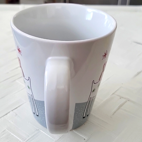 Morris National Raindeer Double Printed Coffee Tea Mug 4.5"  x 4" Diameter - Picture 2 of 5